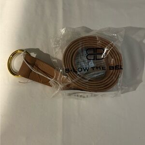 B-Low the Belt Brown Leather Belt